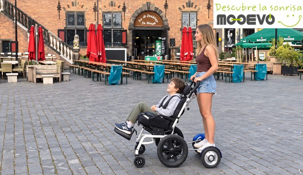 electric wheelchair pusher