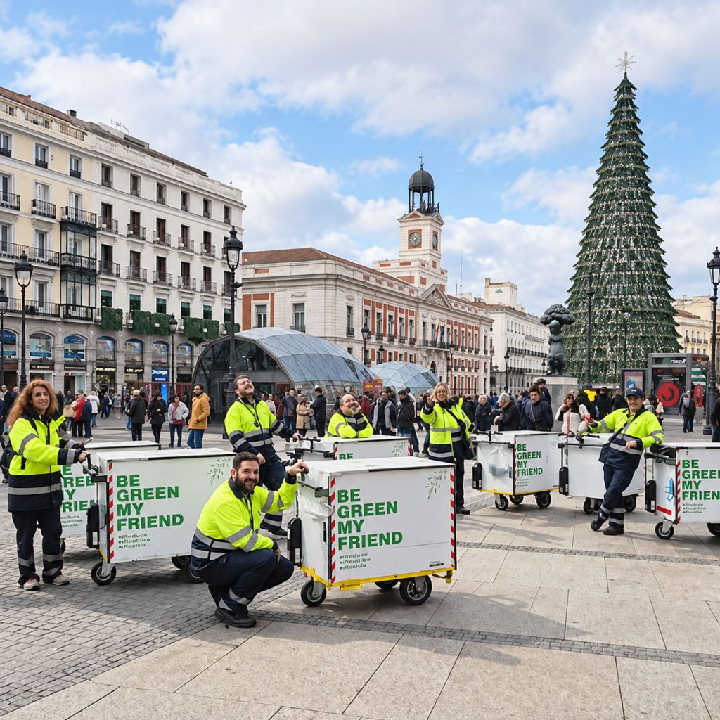empresas reparto paqueteria sostenible madrid