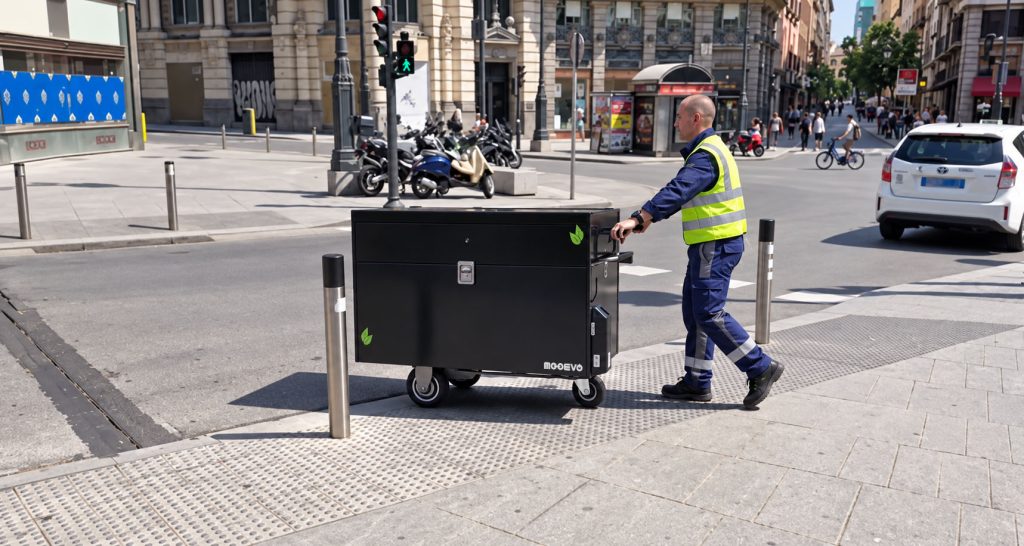 heavy duty electric delivery cart