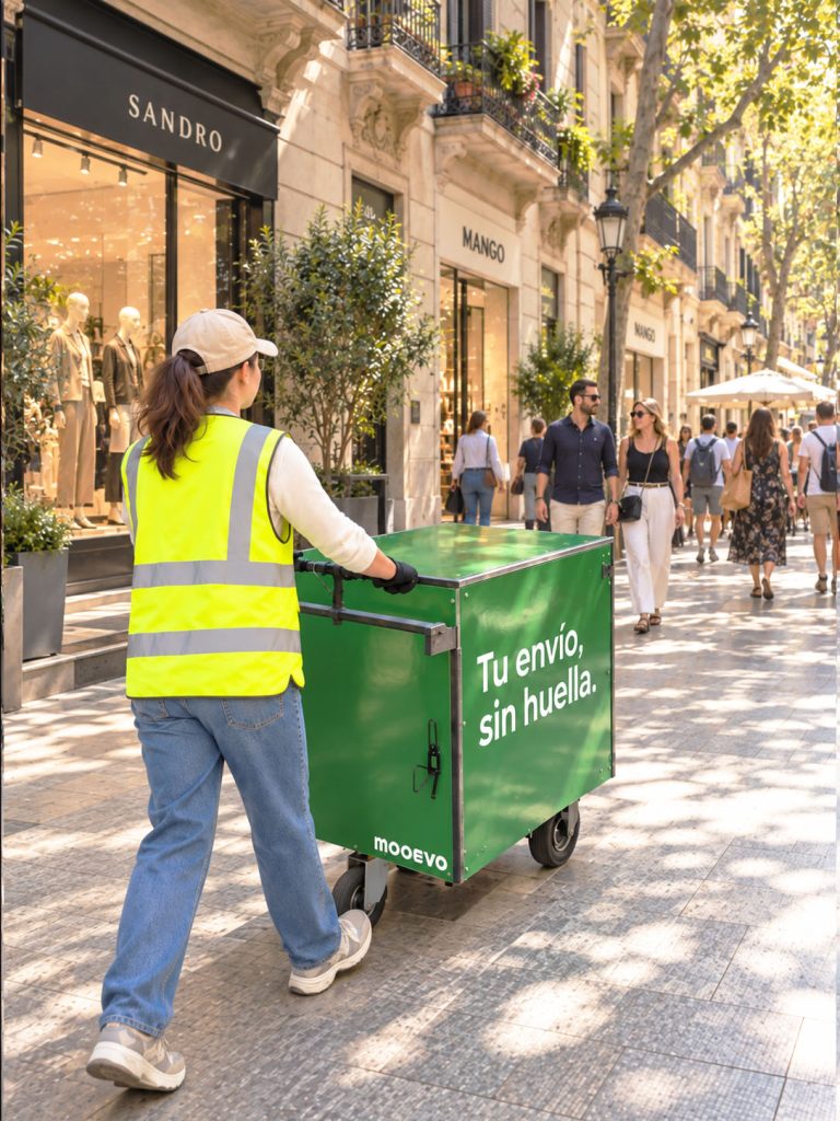 reparto urbano sin huella carbono