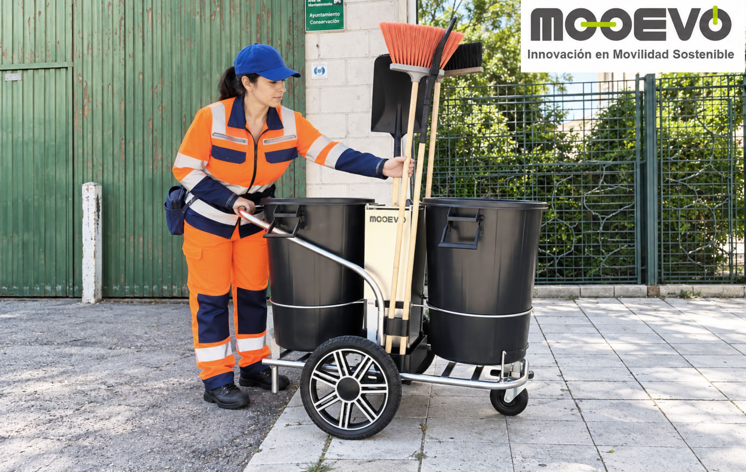 electric street cleaning zero emissions