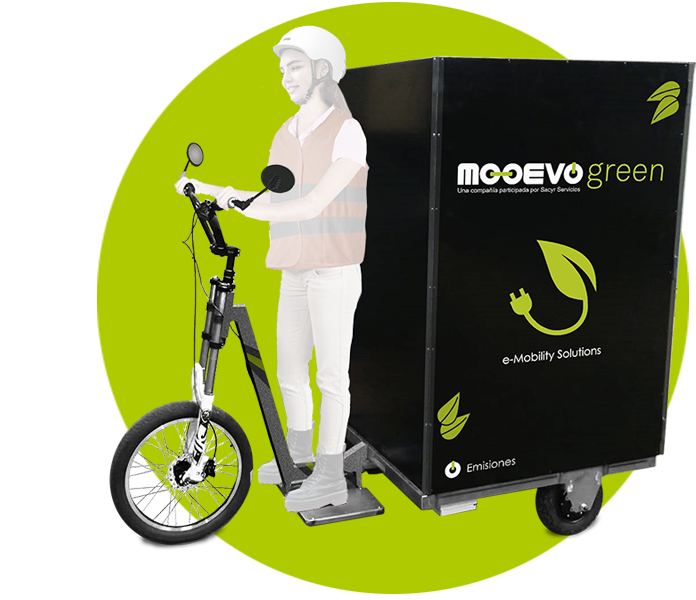 triciclos sostenibles reparto